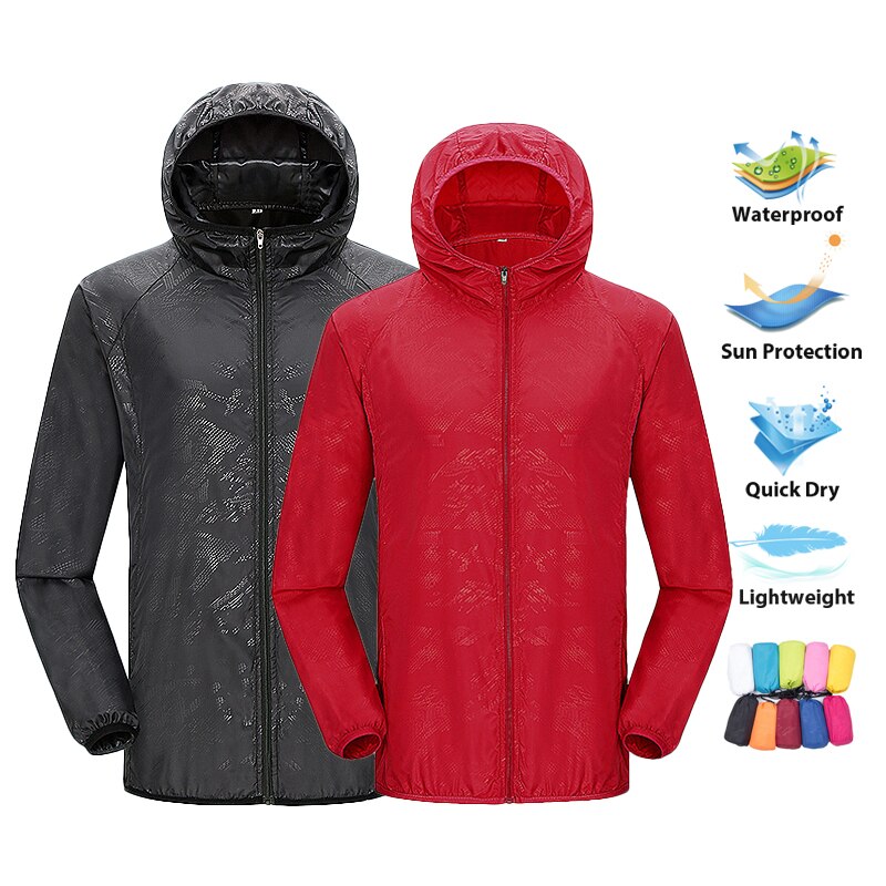 Outdoor Sport Coat - LNGXO Unisex Hiking Jacket Men Women