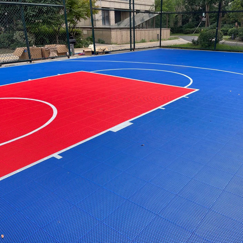 Outdoor Sport Court Tiles - Beable Outdoor Interlocking Basketball Sports Court