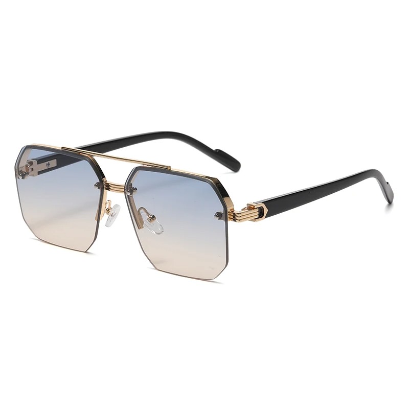 Men's Metal Sunglasses Square  - Outdoor Sport Glasses ulasan dan harga
