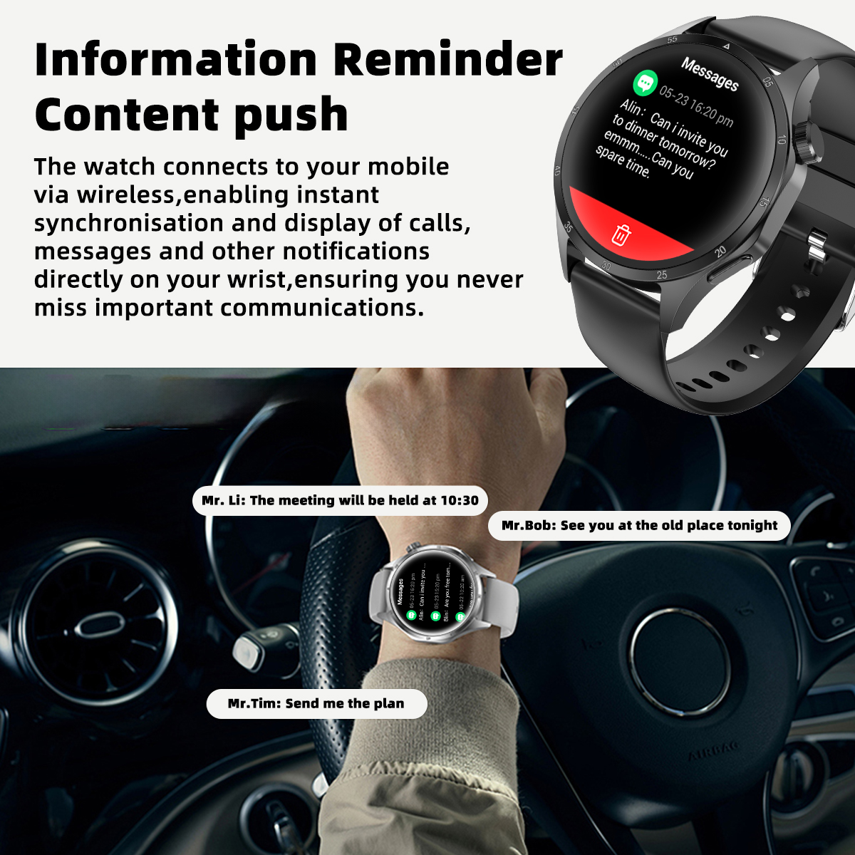New Smartwatch Android IOS 1.5 - Outdoor Sport Day ulasan dan harga