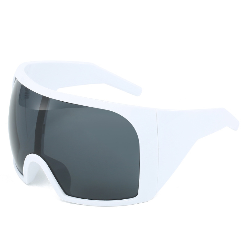 Oversized Sunglasses Men Wrap  - Outdoor Sport Glasses ulasan dan harga