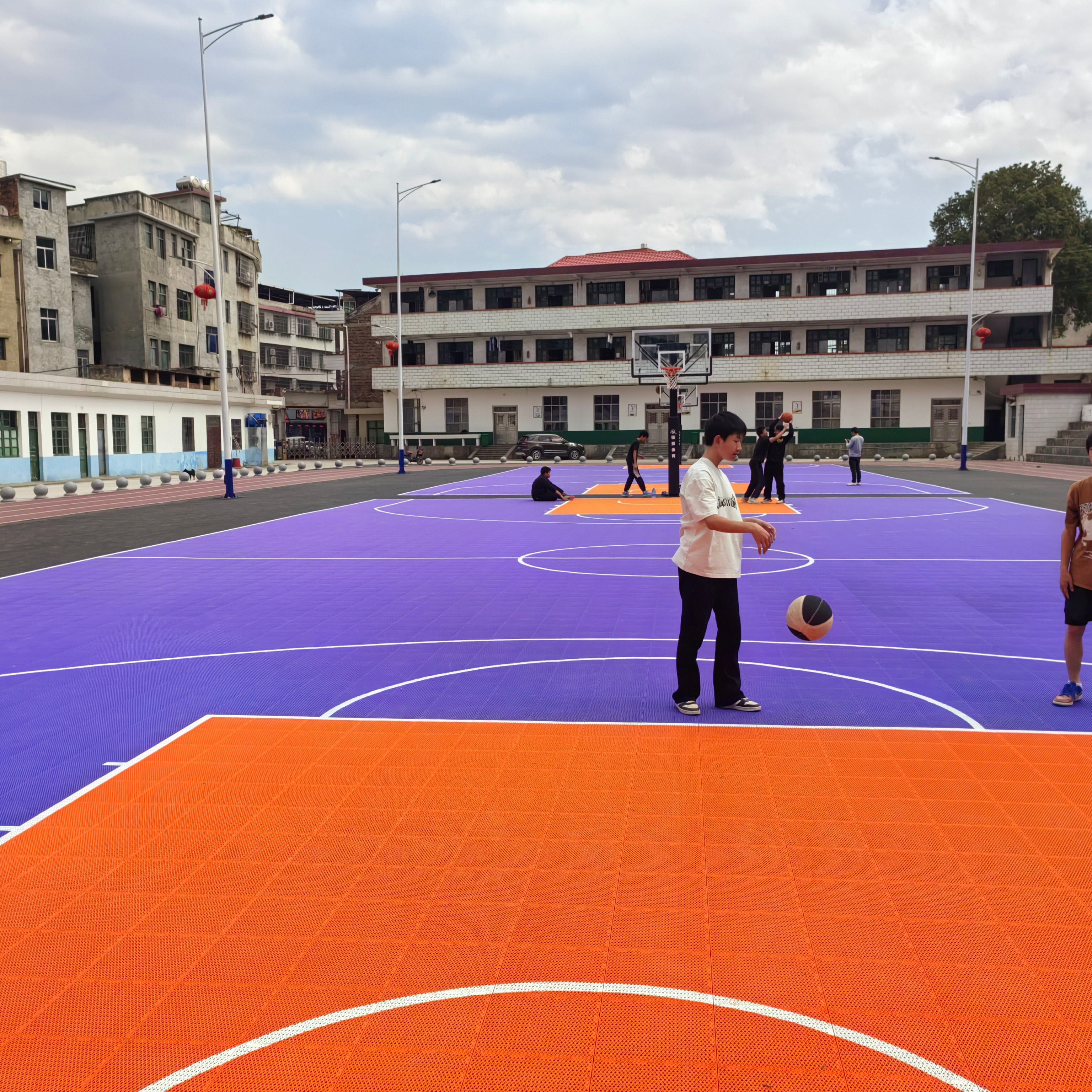Modern Outdoor Sport Court Til - Outdoor Sport Court Tiles ulasan dan harga