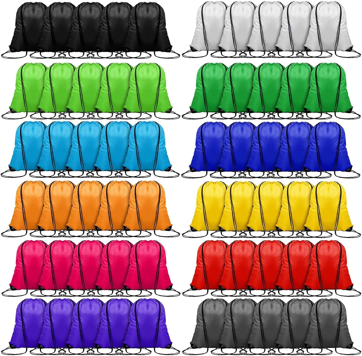 120PCS Drawstring Backpack Bul - Outdoor Sport Is ulasan dan harga