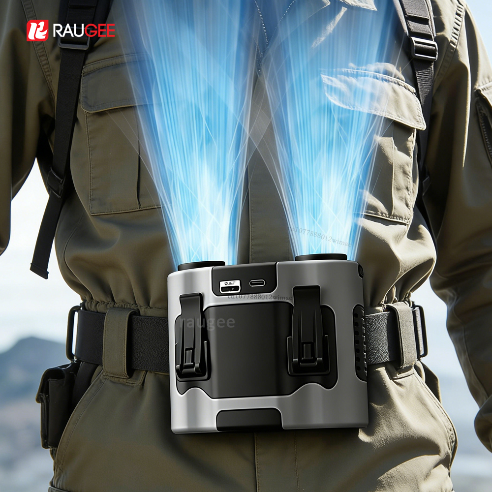 20000Mah Waist Fan Portable Cl - Outdoor Sport Outlet ulasan dan harga