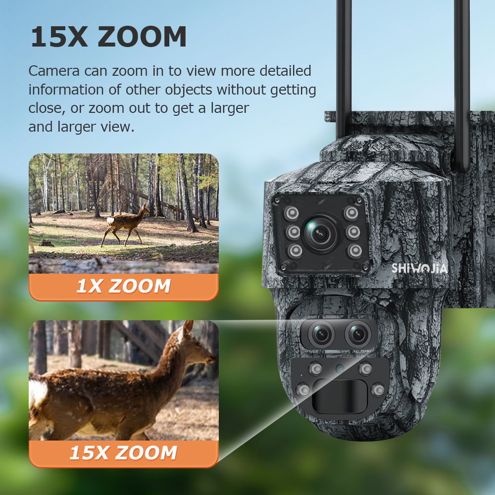 SHIWOJIA 12MP 15X Zoom 4G Sim  - Outdoor Sport Camera ulasan dan harga