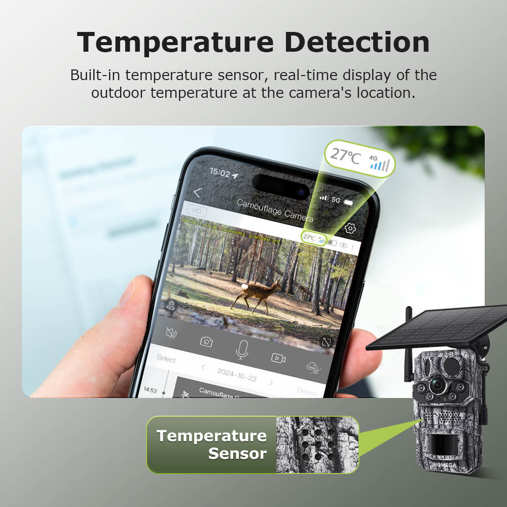 INQMEGA4G 2K 5MP PIR Motion Ac - Outdoor Sport Camera ulasan dan harga