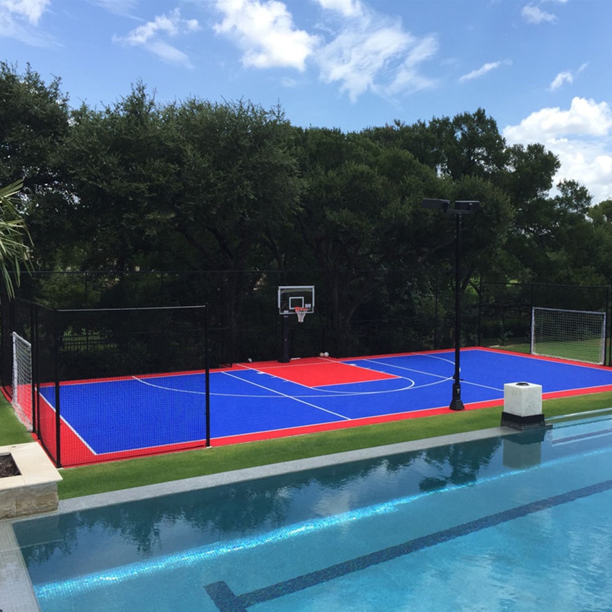 Sports Tiles Cost Install Tenn - Outdoor Sport Court Tiles ulasan dan harga
