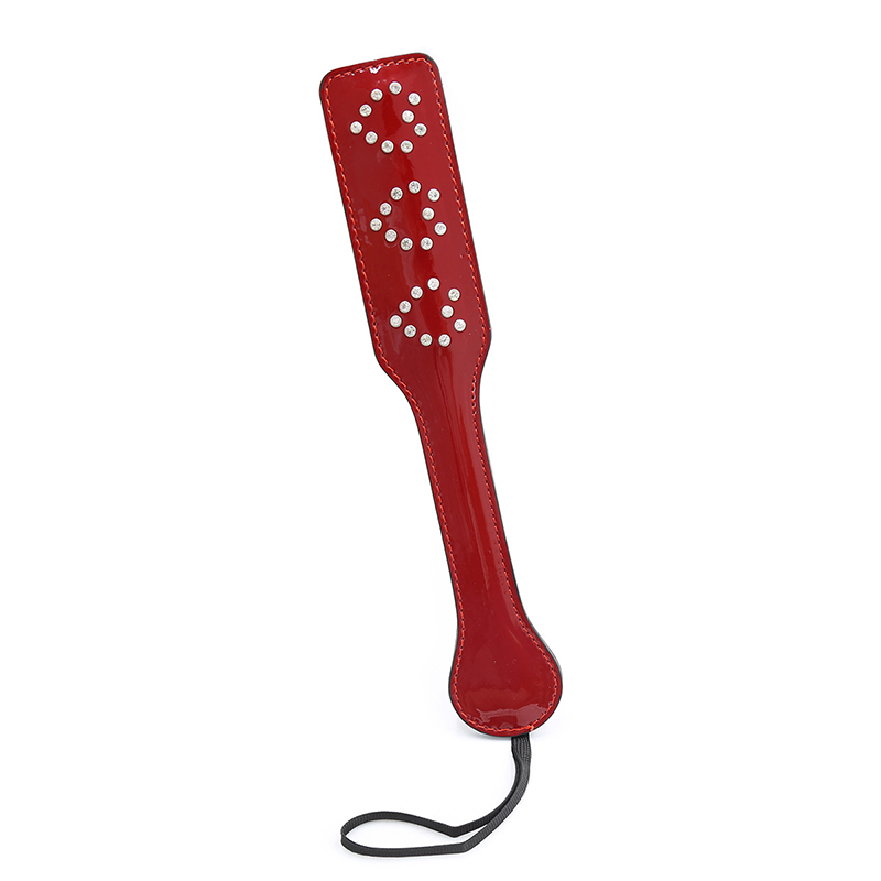 32cm Wine Red Glossy Leather E - Riding Crop Dressage ulasan dan harga