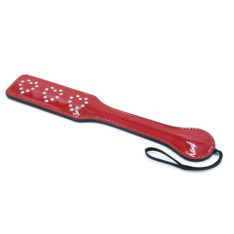 32cm Wine Red Glossy Leather E - Riding Crop Dressage ulasan dan harga