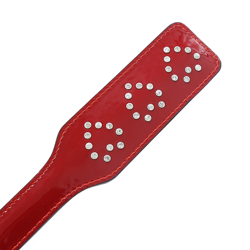 32cm Wine Red Glossy Leather E - Riding Crop Dressage ulasan dan harga