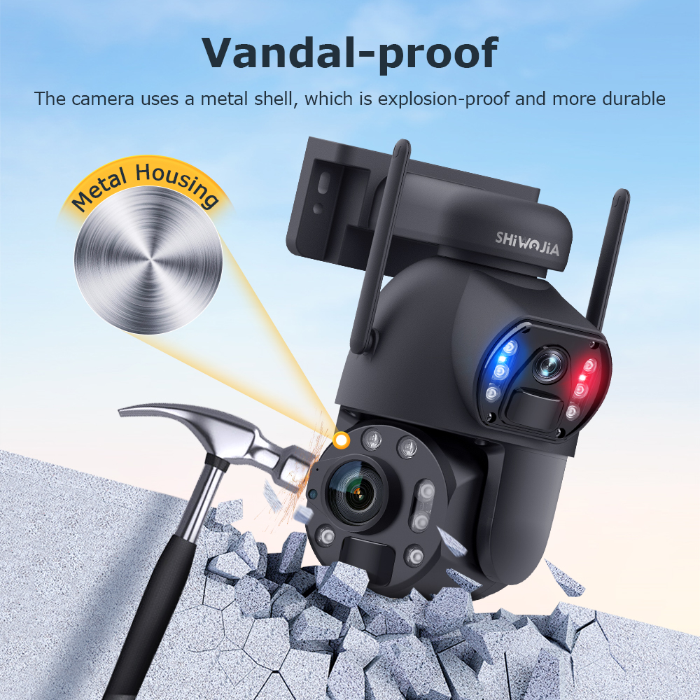 SHIWOJIA 6K 12MP 4G Solar Came - Outdoor Sport Camera ulasan dan harga