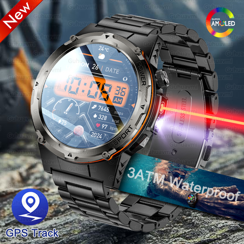 Men GPS Smart Watches 2025 New - Definition Of Outdoor Sport ulasan dan harga