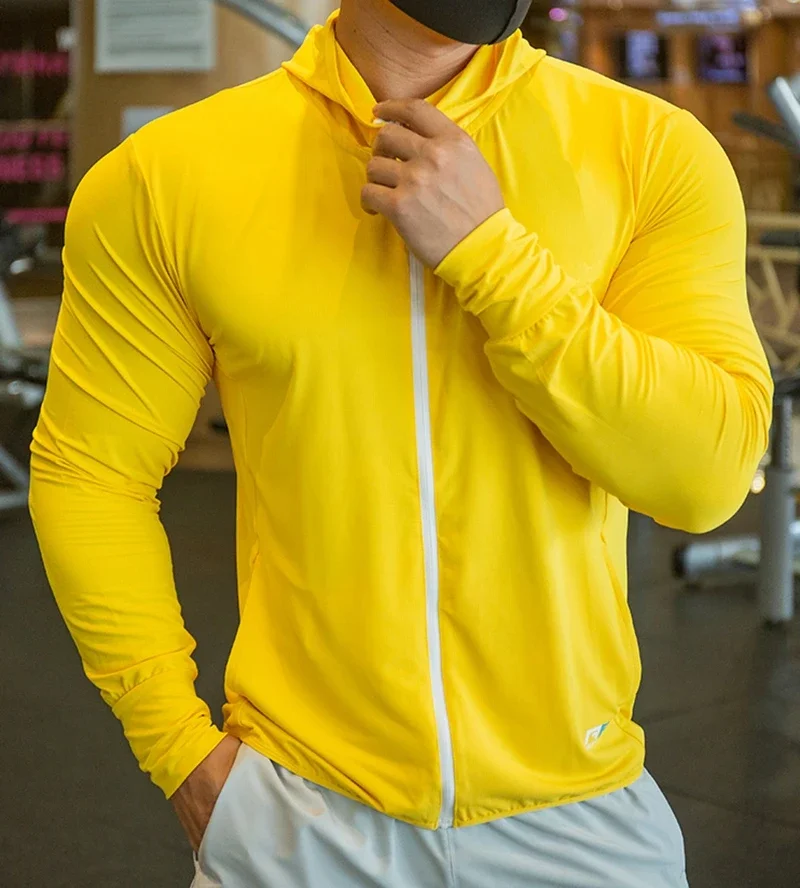 Mens Fitness Tracksuit Running - Outdoor Sport Hoodie ulasan dan harga