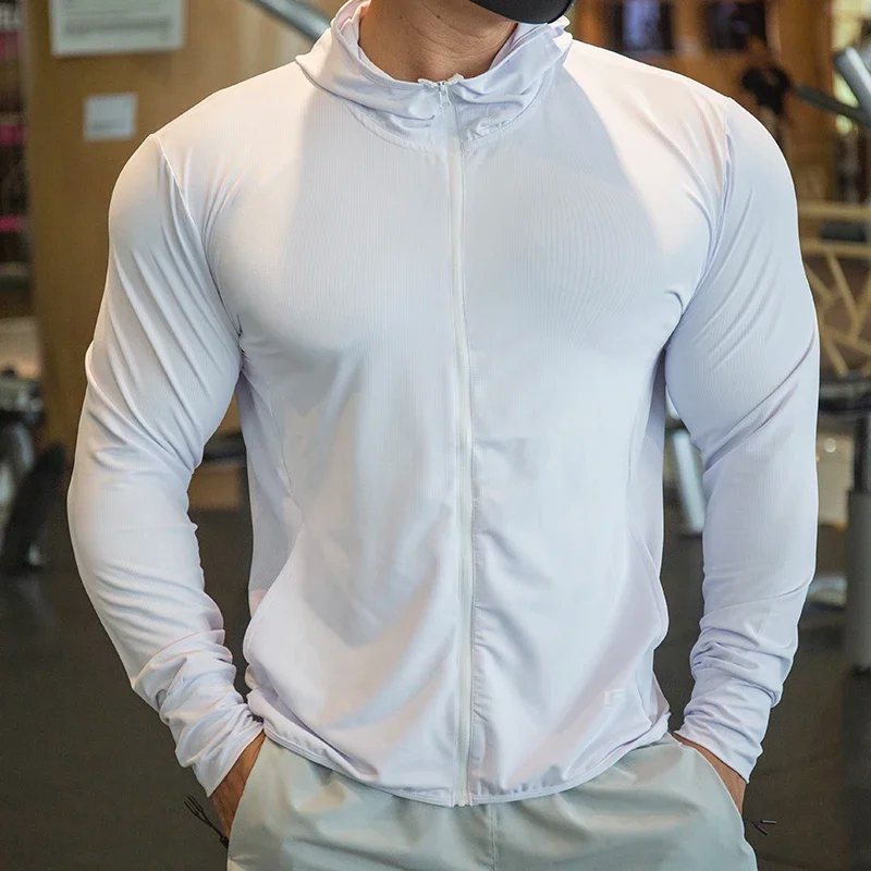 Mens Fitness Tracksuit Running - Outdoor Sport Hoodie ulasan dan harga
