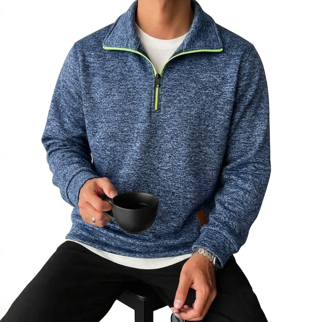 Men's Long Sleeve Half Zipper  - Outdoor Sport Hoodie ulasan dan harga