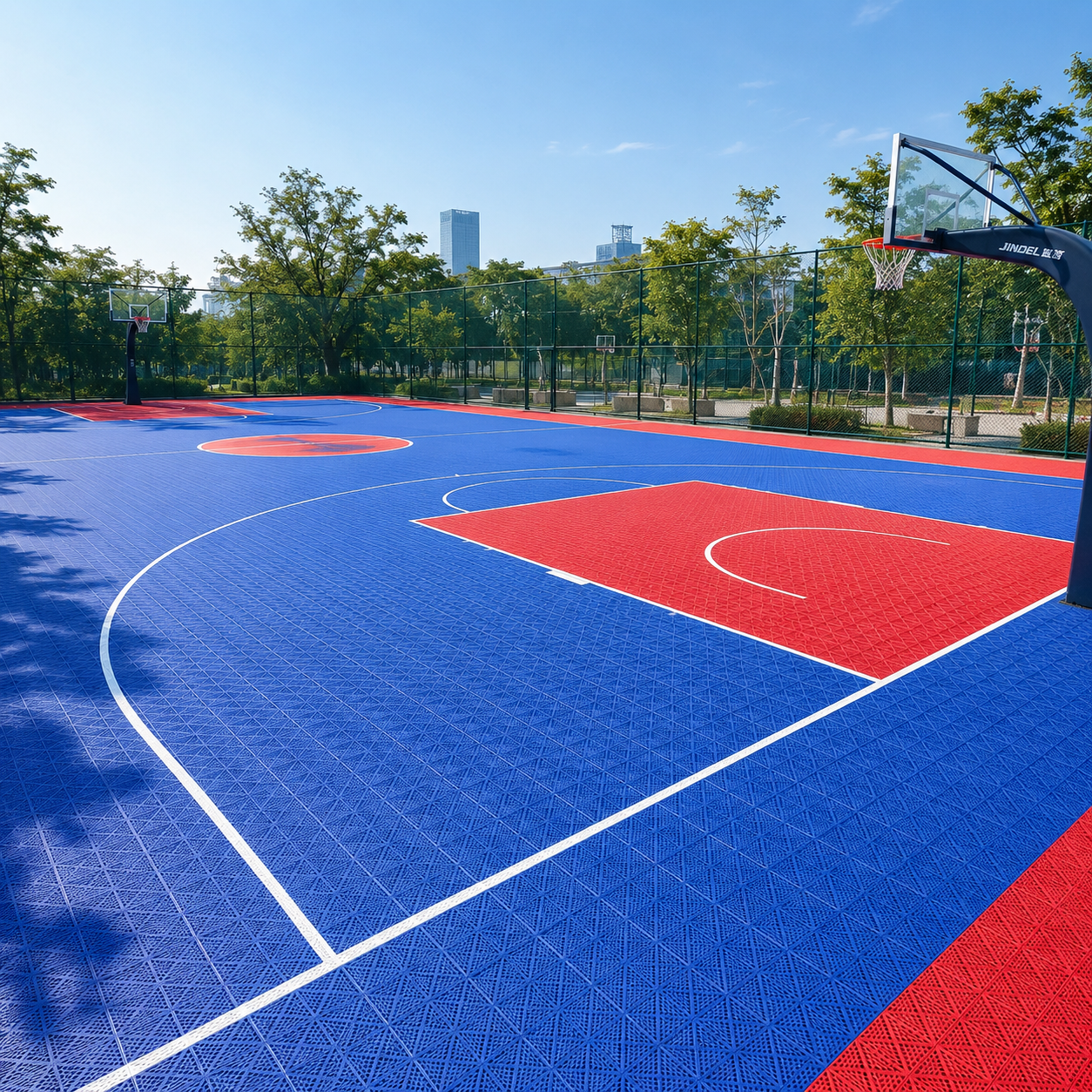 Intelligent pp Interlocking Po - Outdoor Sport Court Tiles ulasan dan harga
