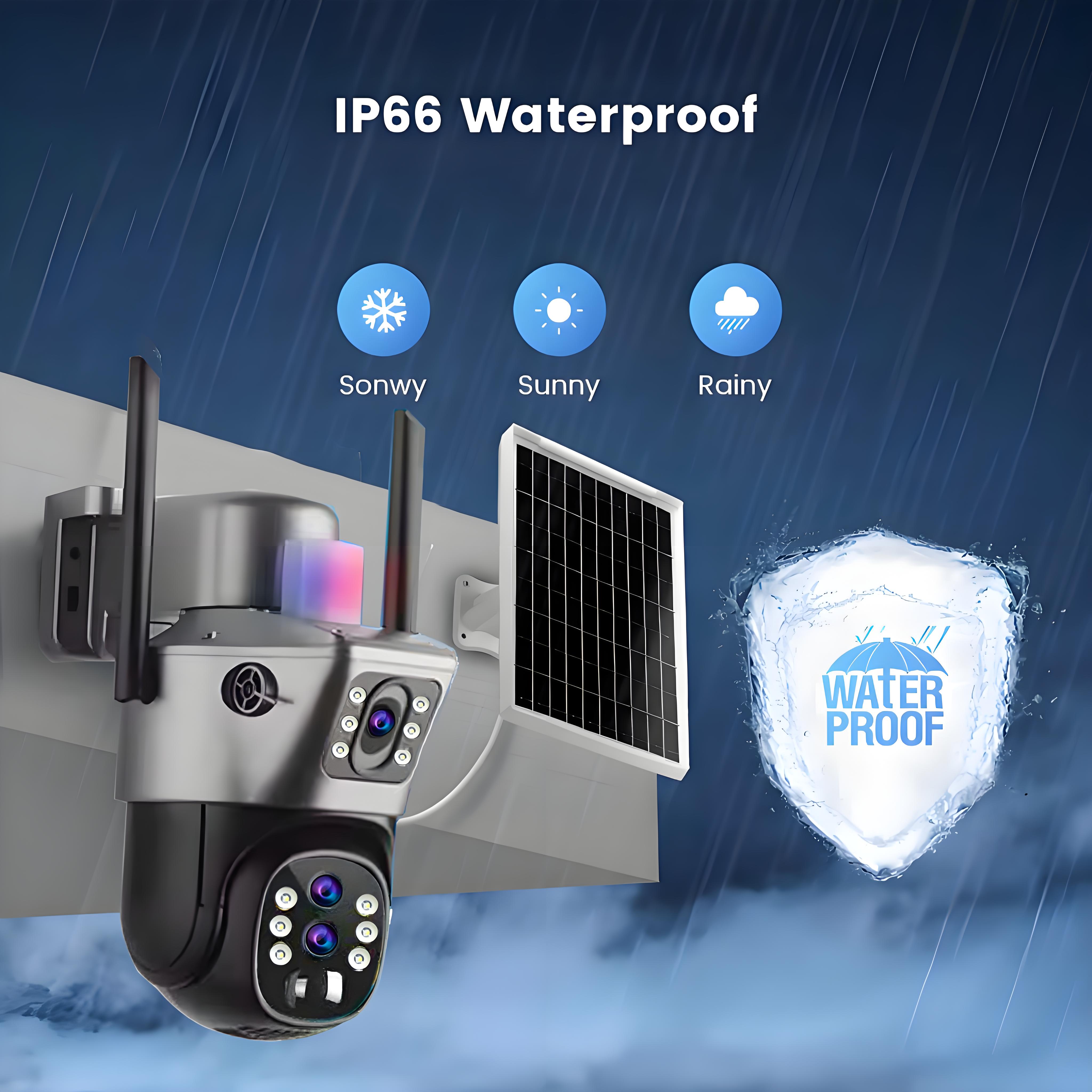 10x Zoom 4G SIM Solar Camera O - Outdoor Sport Camera ulasan dan harga