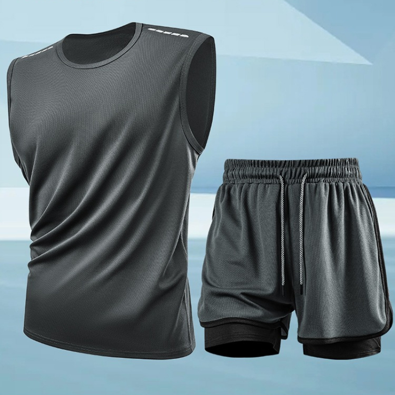 Tank Top Sets Reflective Sport - Outdoor Sport Is ulasan dan harga