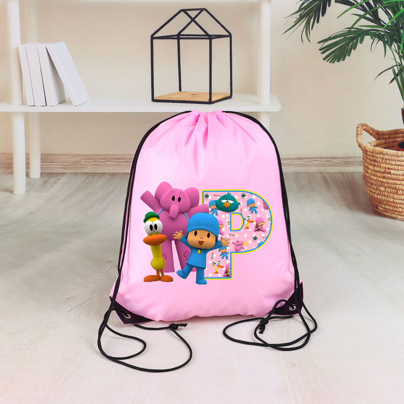 Cute Letter A-Z Pocoyos Drawst - Outdoor Sport Day ulasan dan harga