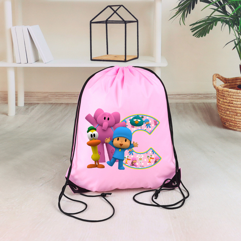 Cute Letter A-Z Pocoyos Drawst - Outdoor Sport Day ulasan dan harga