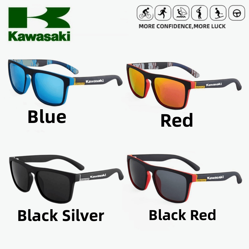 4 colors Kawasaki Polarized Su - Outdoor Sport Glasses ulasan dan harga