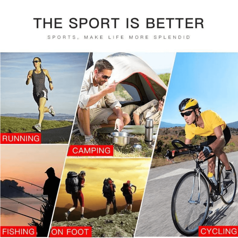4 colors Kawasaki Polarized Su - Outdoor Sport Glasses ulasan dan harga